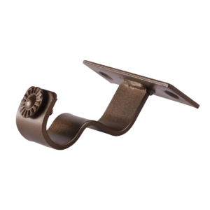 Soporte techo simple 19mm café