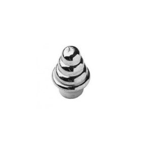 Terminal estriado 16mm(set de 2)